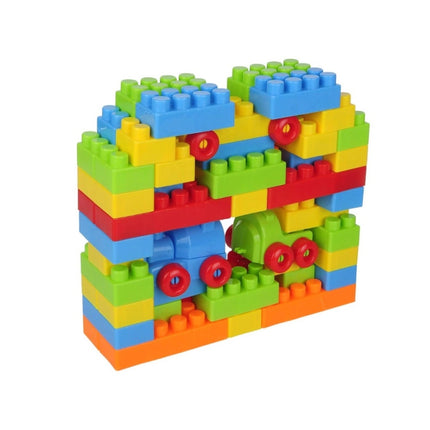 Rosolly 53_Pcs Set Building Blocks | Plastic | Educational Toys | 3+ Years