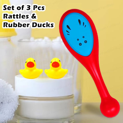 Rosolly Pack Of_2 2 pcs set Tim rattle | Plastic | Toys | 3+ Months