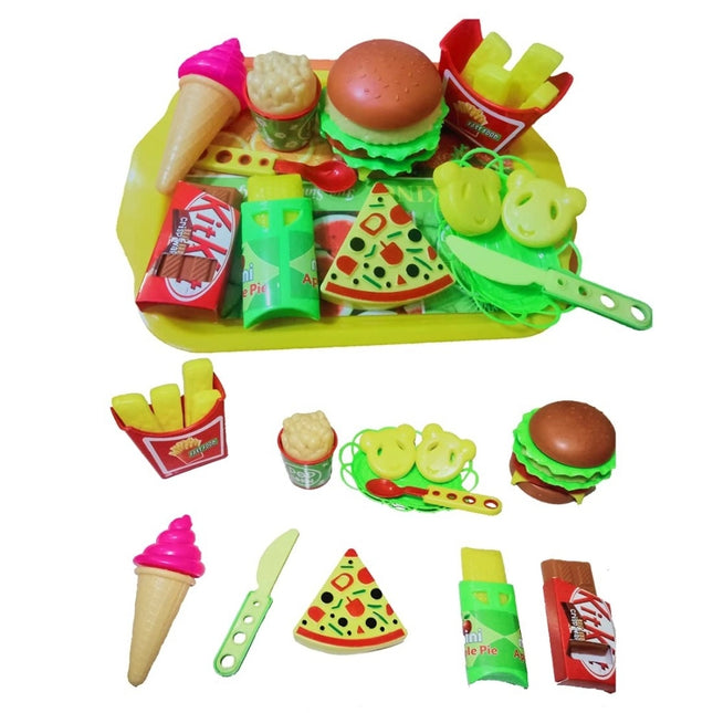 Rosolly Pizza Set | Plastic | Toys | 3+ Years
