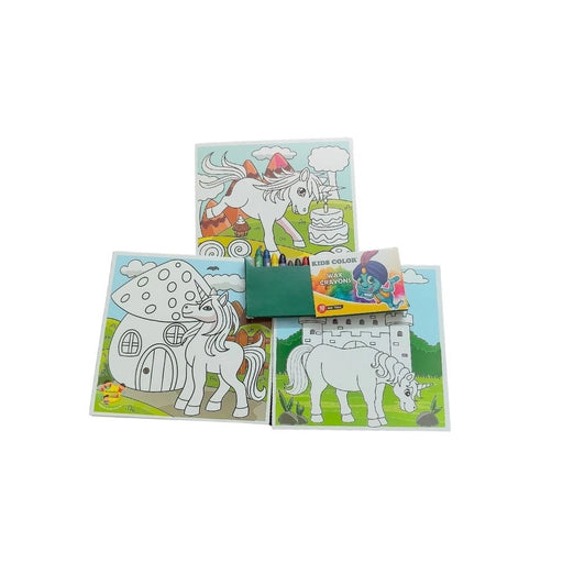 Rosolly Fun With Color Coloring Board-Unicorn | Cardboard | Educational Toys| 3+ Years