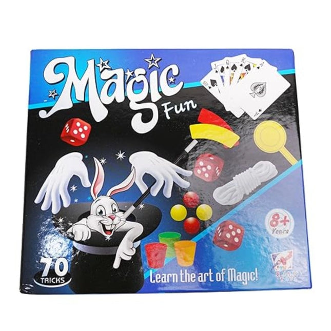 Rosolly Art Of Magic Tricks including 70 Tricks | Cardboard | Educational Toys | 3+ Years