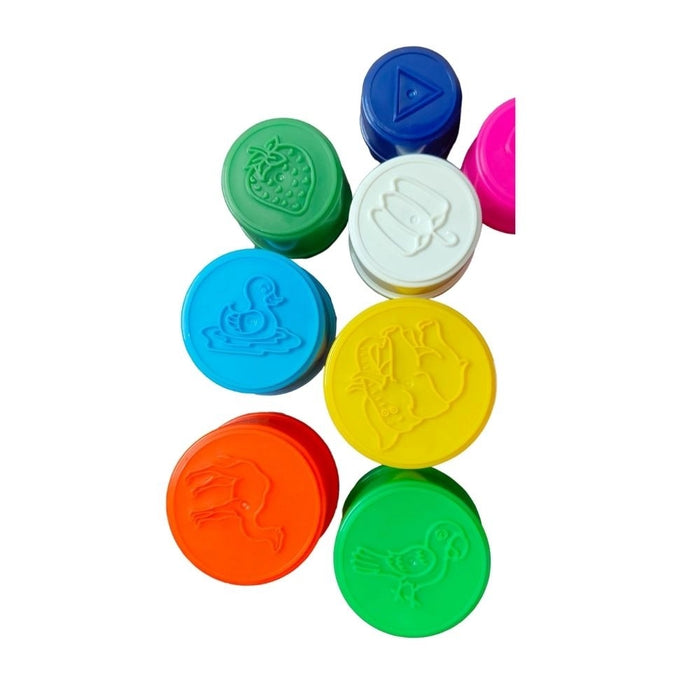 Rosolly 10_Pcs Set Cup Clay Stamp | Clay | Creative Toys| 3+ Years