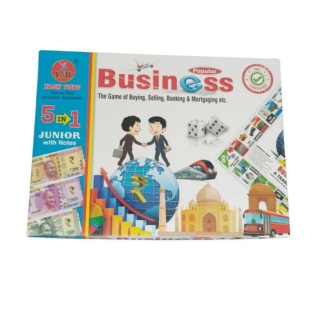 Rosolly 5 In 1Business | Cardboard | Board Games| 2+ Years