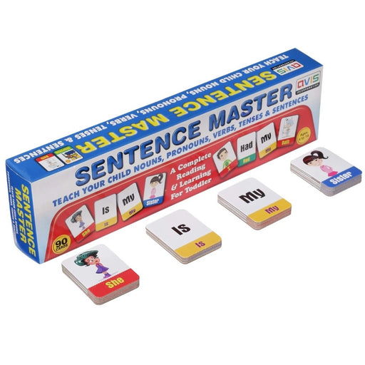 Rosolly Sentence Master With 90 Cards | Cardboard | Educational Toys | 5+ Years