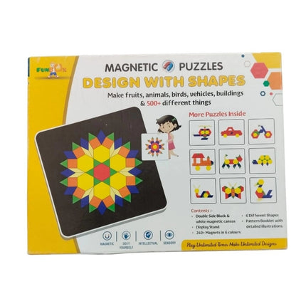 Rosolly Magnetic Puzzle | Cardboard | Educational Toys| 3+ Years