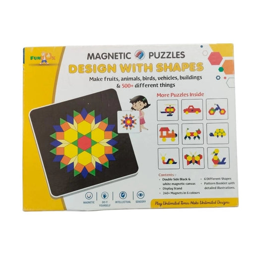 Rosolly Magnetic Puzzle | Cardboard | Educational Toys| 3+ Years