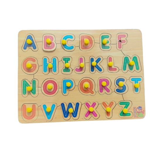Rosolly Alphapet Wooden Puzzle | Wooden | Educational Toys| 3+ Years