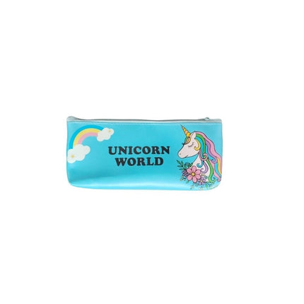 Rosolly Pack Of_2 Pencil Poch - Unicorn World | Canvas | Stationery | 3+ Years