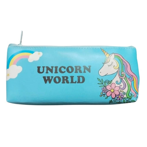 Rosolly Pack Of_2 Pencil Poch - Unicorn World | Canvas | Stationery | 3+ Years