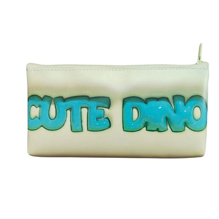 Rosolly Cute Dino Pencil Pouch | Canvas | Stationery | 3+ Years