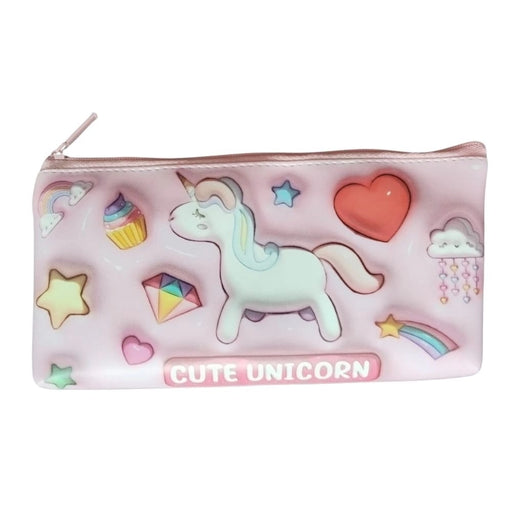 Rosolly Unicorn Pencil Pouch | Canvas | Stationery | 3+ Years