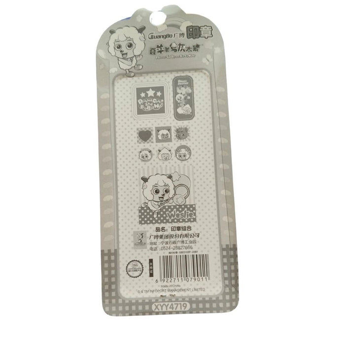 Rosolly Pack Of_2 Cartoon Stamp | Plastic | Stationery | 3+ Years