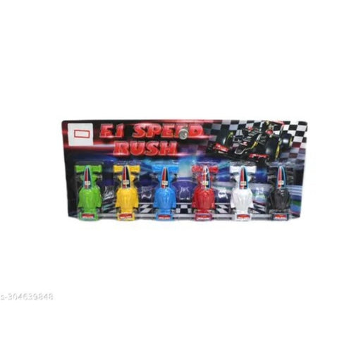 Rosolly 6_Pcs Set Colorful Mini Pull Back car Set | Plastic | Toys | 3+ Years
