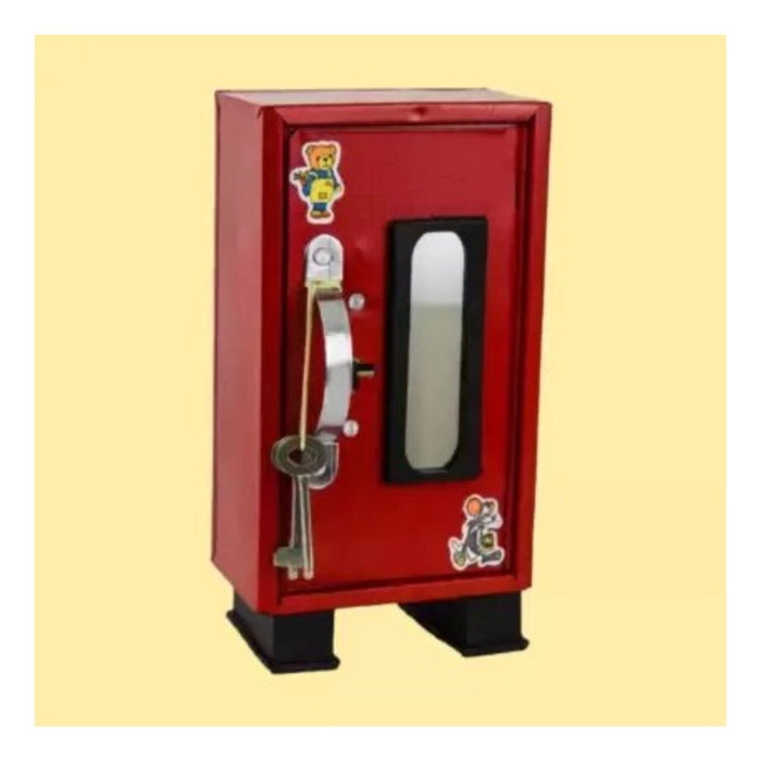 Rosolly Almirah Style Coin Box Piggy Bank | Steel | Toys | 3+ Years