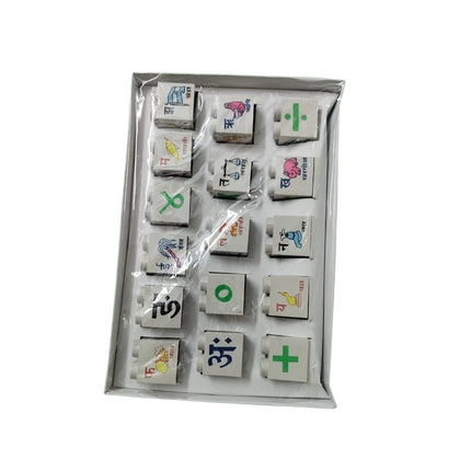 Rosolly Pack Of_2 Hindi Blocks | Cardboard | Educational Toys | 3+ Years