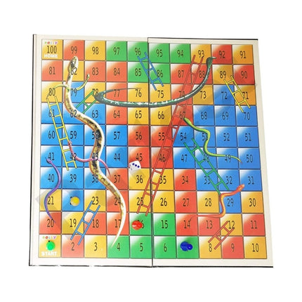 Rosolly Ludo Snakes - Ladders | Plastic Toys | Board Games | 2+ Years