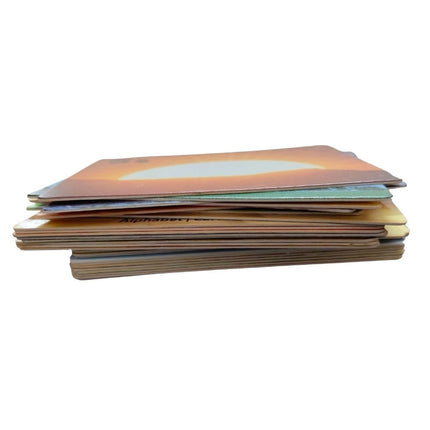Rosolly Alphapet Flash cards | Cardboard | Educational Toys| 2+ Years