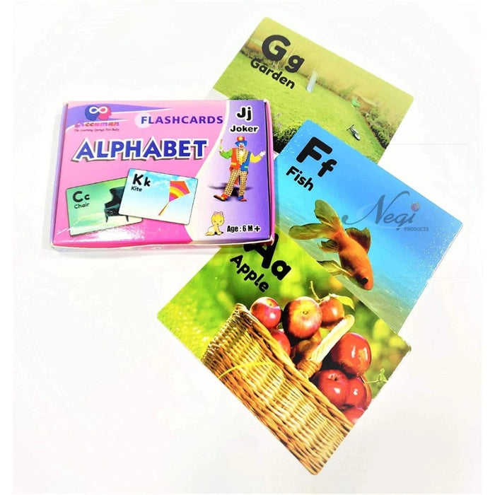 Rosolly Flash Card-Alphabets | Plastic | Educational Toys | 6+ Months