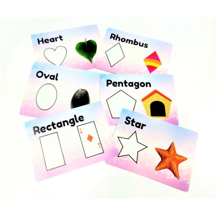 Rosolly Flash Card-Colour N Shapes | Plastic | Educational Toys | 6+ Months