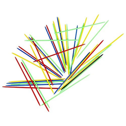 Rosolly 41 _PCS Set Plastic Giant Mikado Sticks | Plastic | Educational Toys | 3+ Years