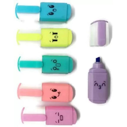 Rosolly Unique small Size highlighter marker pen | Plastic | Stationery | 3+ Years