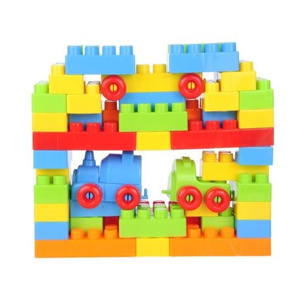 Rosolly 53_Pcs Set Building Blocks | Plastic | Educational Toys | 3+ Years