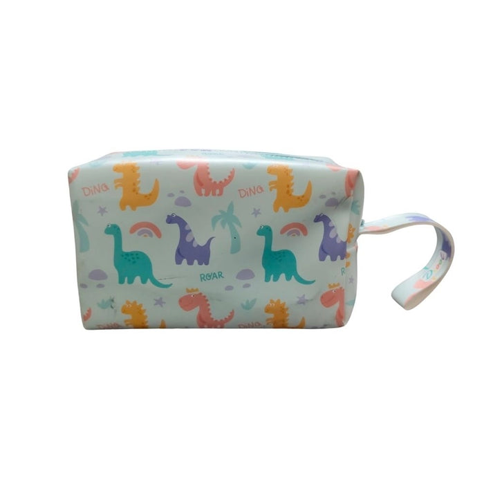 Rosolly Pouch - Dinosaur Theme | Canvas | Stationery | 3+ Years