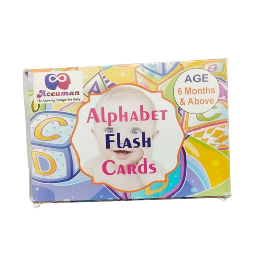 Rosolly Alphapet Flash cards | Cardboard | Educational Toys| 2+ Years
