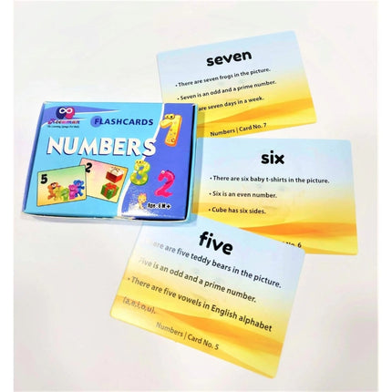 Rosolly Flash Card-Number | Plastic | Educational Toys | 6+ Months