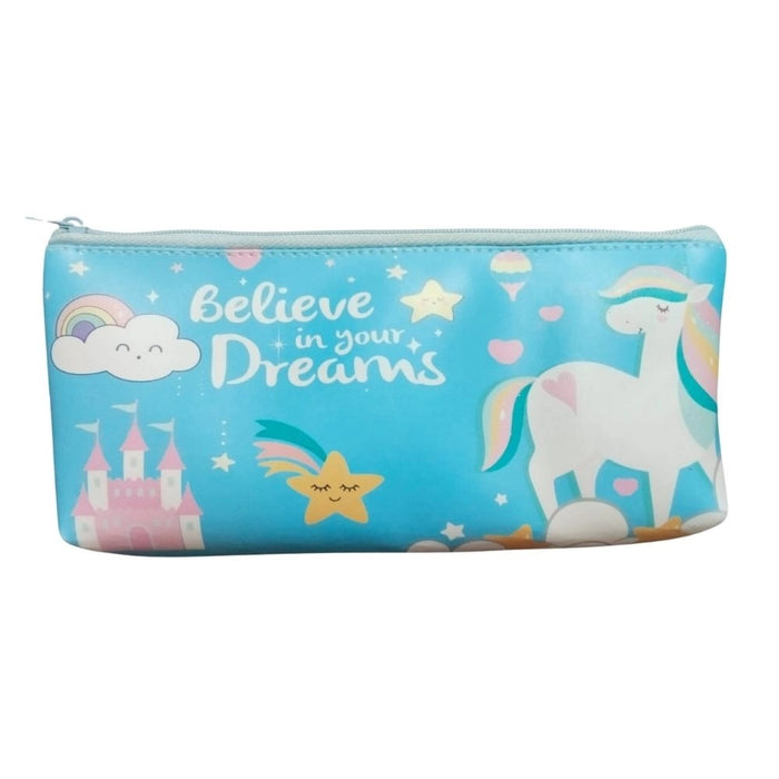 Rosolly Pack Of_2 Pencil Poch - Belive in Your Dream | Canvas | Stationery | 3+ Years