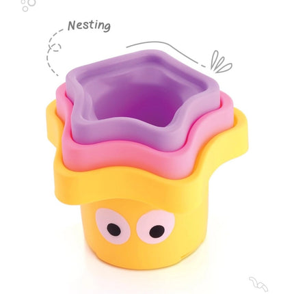 Rosolly Monster Stacking Cup| Plastic | Toys | 5+ Years
