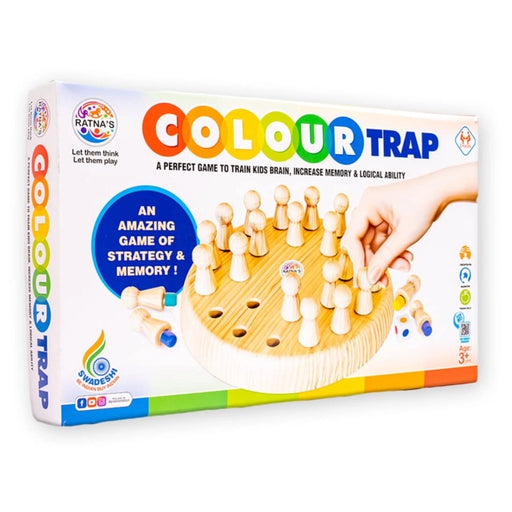 Rosolly Colour Trap | Wood | Educational Toys | 5+ Years