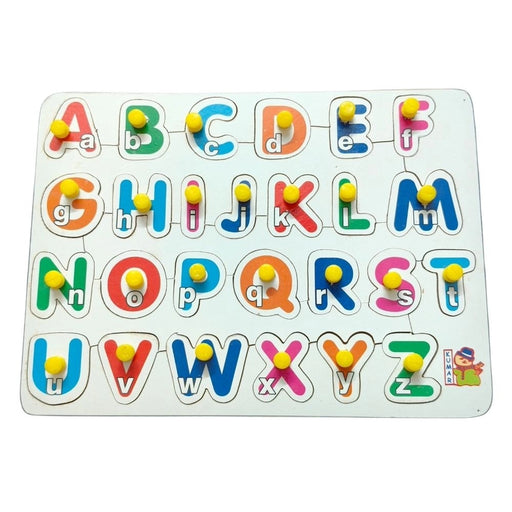 Rosolly Alphapet With small letter Wooden Puzzle | Wooden | Educational Toys| 3+ Years