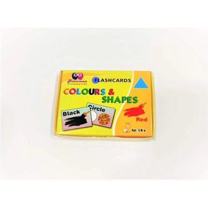 Rosolly Flash Card-Colour N Shapes | Plastic | Educational Toys | 6+ Months