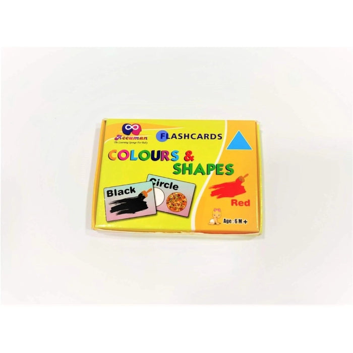 Rosolly Flash Card-Colour N Shapes | Plastic | Educational Toys | 6+ Months