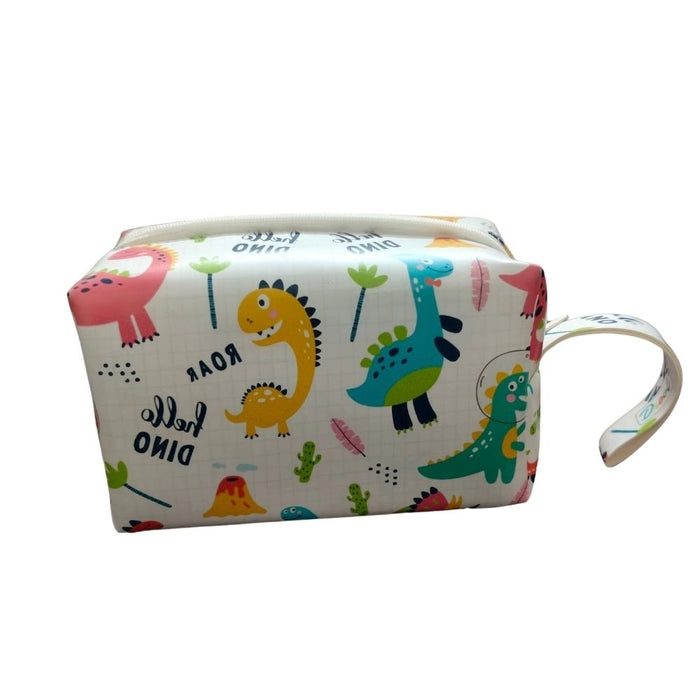Rosolly Pouch - Dinosaur Theme | Canvas | Stationery | 3+ Years