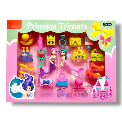 Rosolly Eraser set - Mermaid theme | Rubber | Stationery | 5+ Years