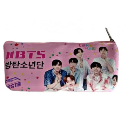 Rosolly Pack Of_2 Pencil Pouch - BTS | Canvas | Stationery | 3+ Years