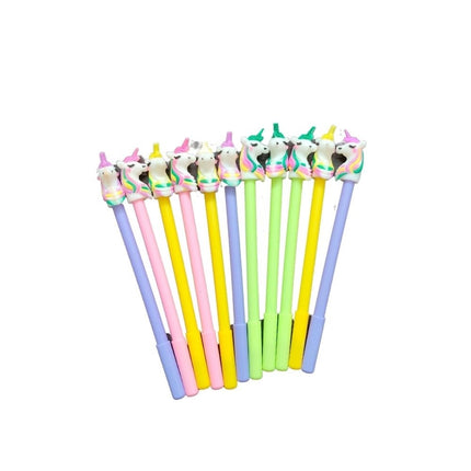 Rosolly 12_Pcs Set Unicorn Pencil | Plastic | Stationery | 3+ Years