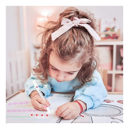 Rosolly Designer Linear Roller Curve Highlighter Pens | Plastic | Stationery | 5+ Years