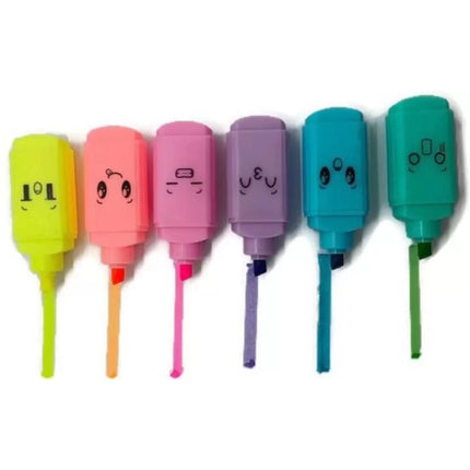 Rosolly Unique small Size highlighter marker pen | Plastic | Stationery | 3+ Years