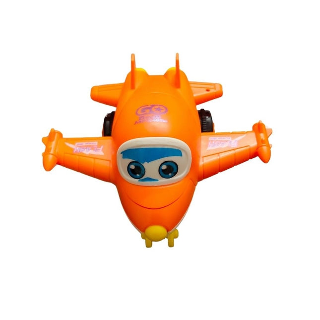 Rosolly Cartoon Plane | Plastic | Toys| 1+ Years