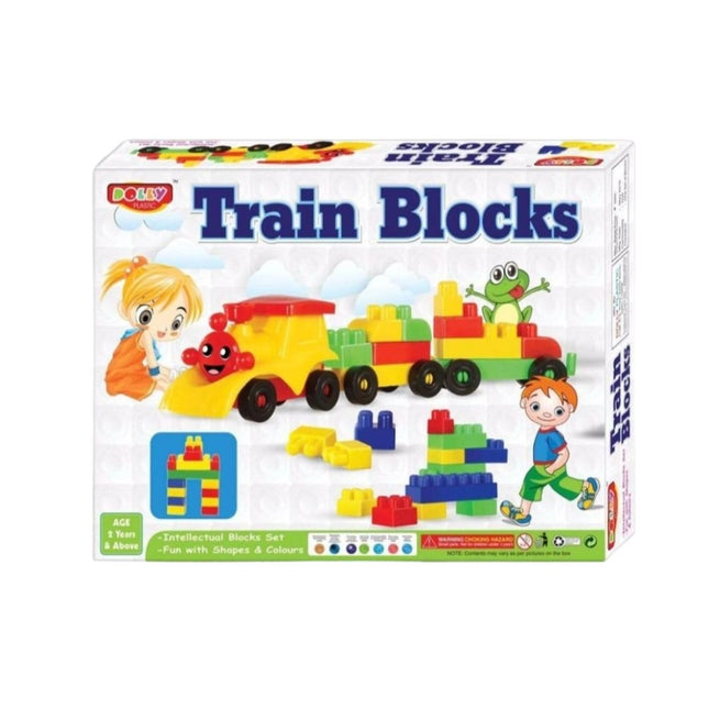 Rosolly Train Blocks | â€ŽPlastic | Educational Toys | 3+ Years