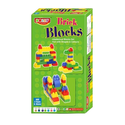 Rosolly Brick Blocks | Plastic | Educational Toys | 3+ Years