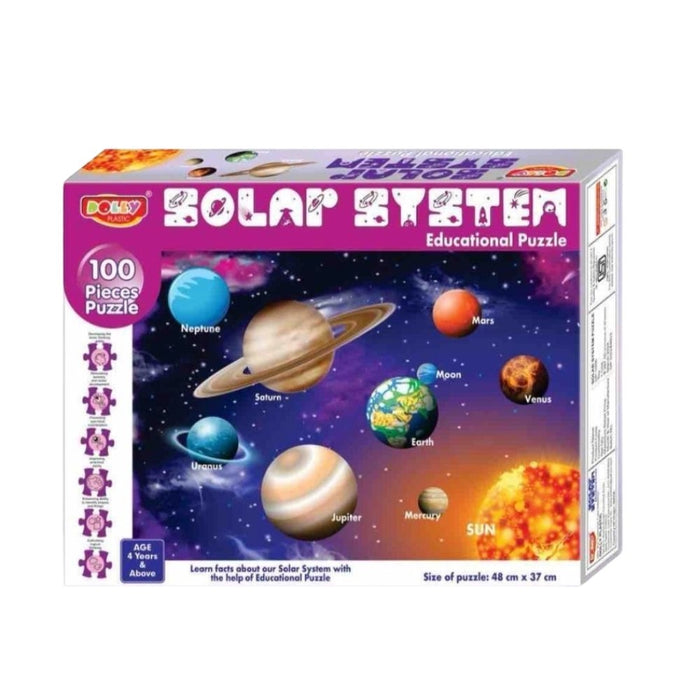 Rosolly Solar System Puzzle | Cardboard | Educational Toys | 3+ Years
