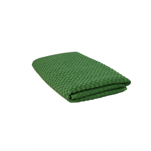 Rosolly Cotton Popcorn Weave Bath Towels (Green)