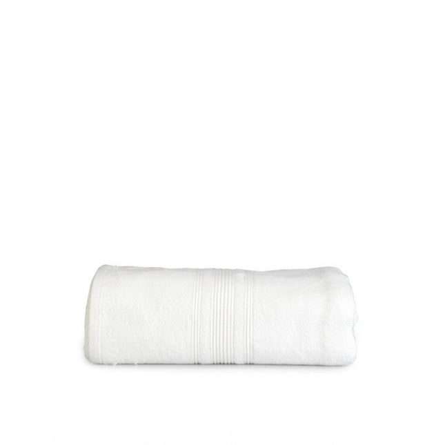 Rosolly Cotton Striped Bath Towels (Off-white, Size:Â 35x71 In)