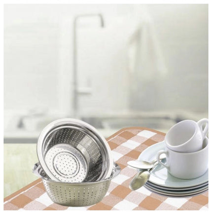 Rosolly Pack Of_6 Cotton Checkered Kitchen Towel Sets (Beige)