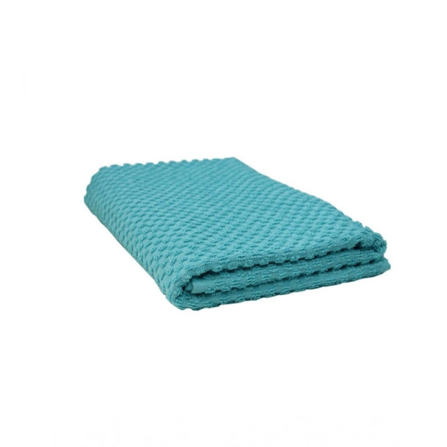 Rosolly Cotton Popcorn Weave Bath Towels (Aqua Blue, Size:Â 28x59 In)
