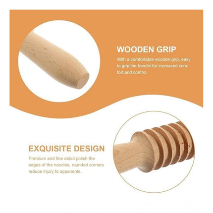 Rosolly Wood Roller Therapy Massage Tools (Wood)